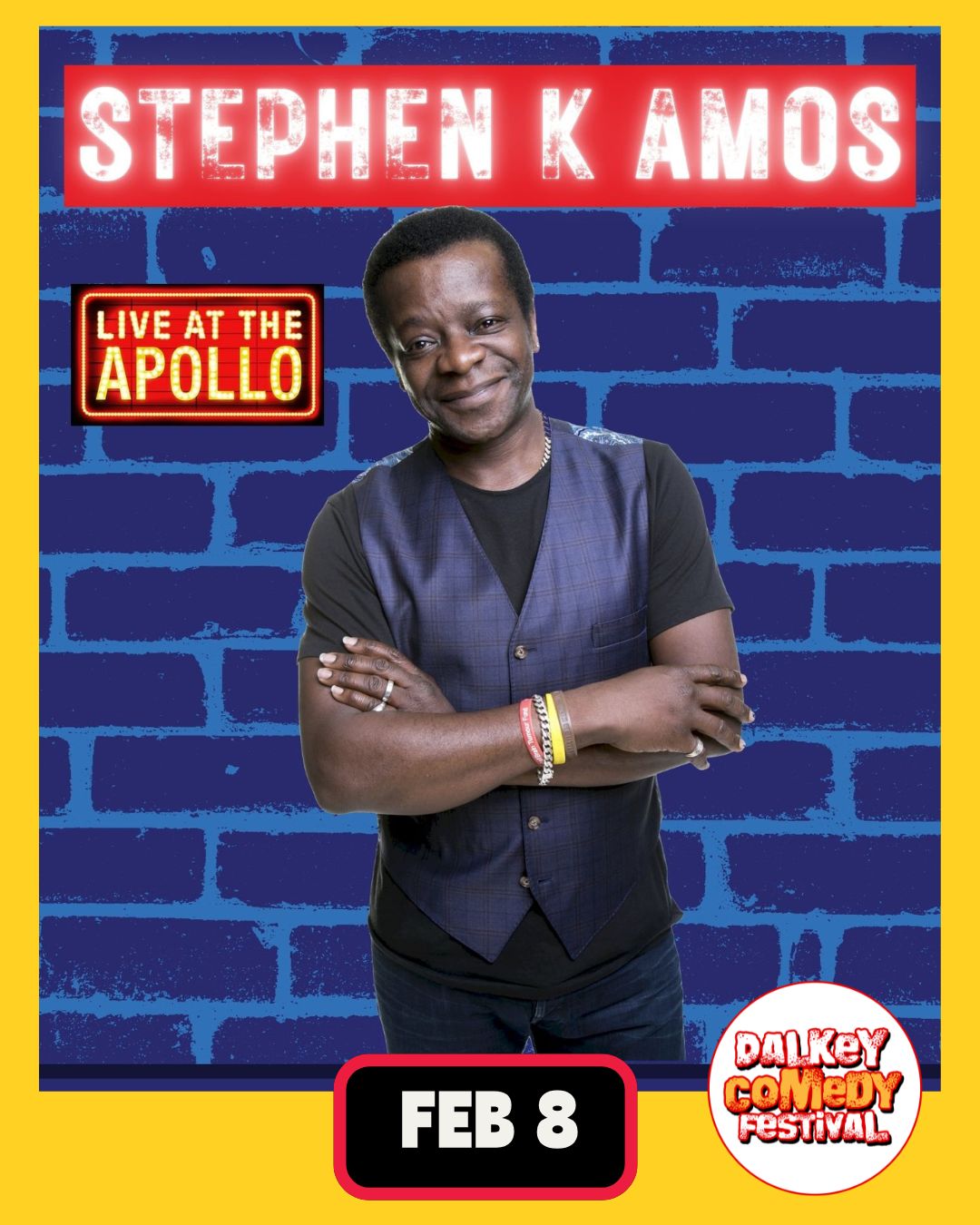 Stephen K Amos - Sandycove Store & Yard - Feb 8